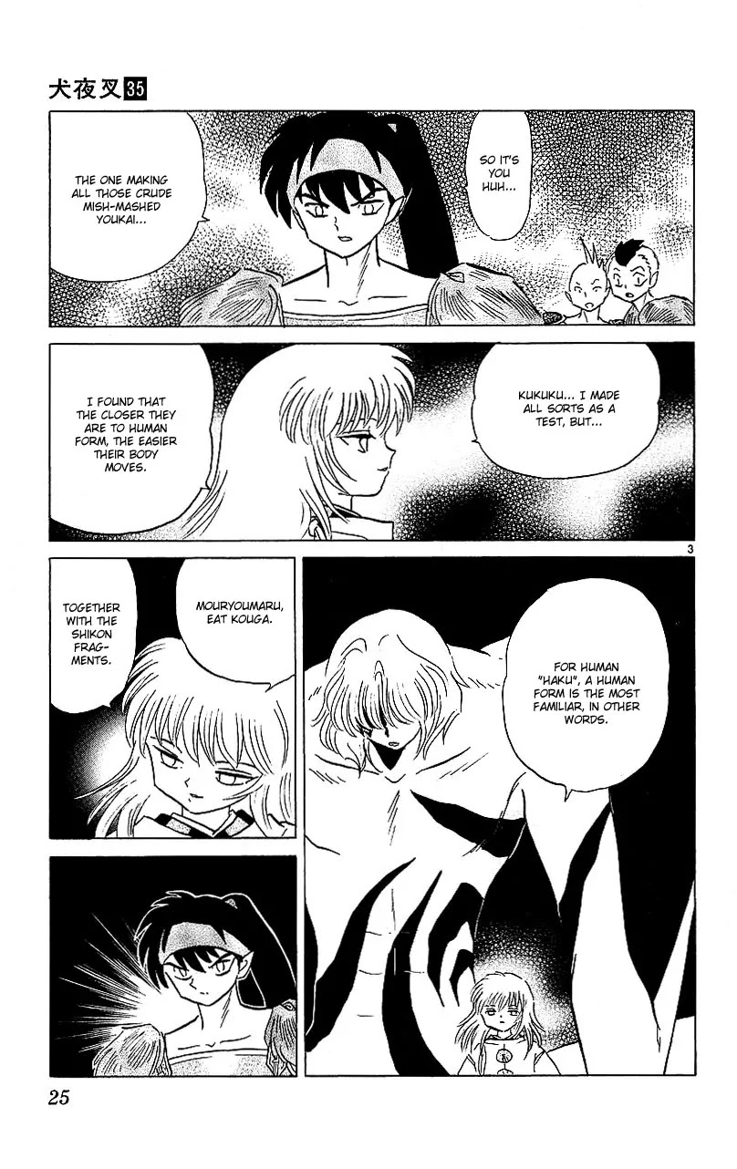 InuYasha Chapter 340 page 4 - Chapter 340: Mouryoumaru