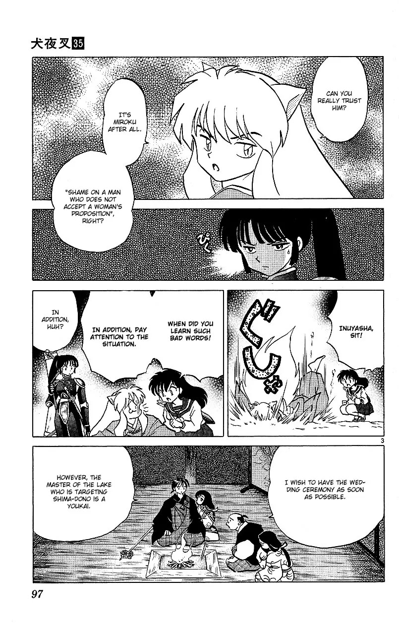InuYasha Chapter 344 page 4 - Chapter 344: Error From The Past