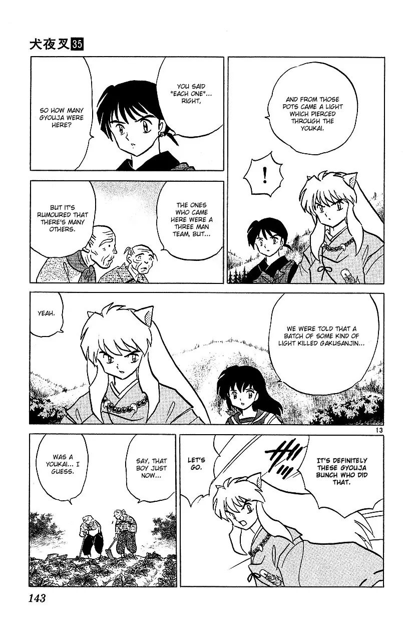 InuYasha Chapter 346 page 14 - Chapter 346: The Gyouja