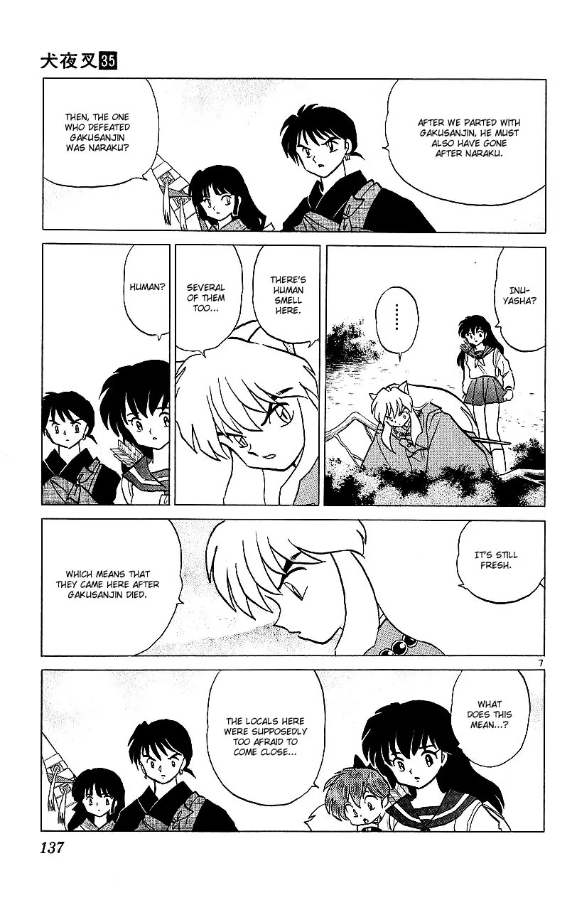InuYasha Chapter 346 page 8 - Chapter 346: The Gyouja