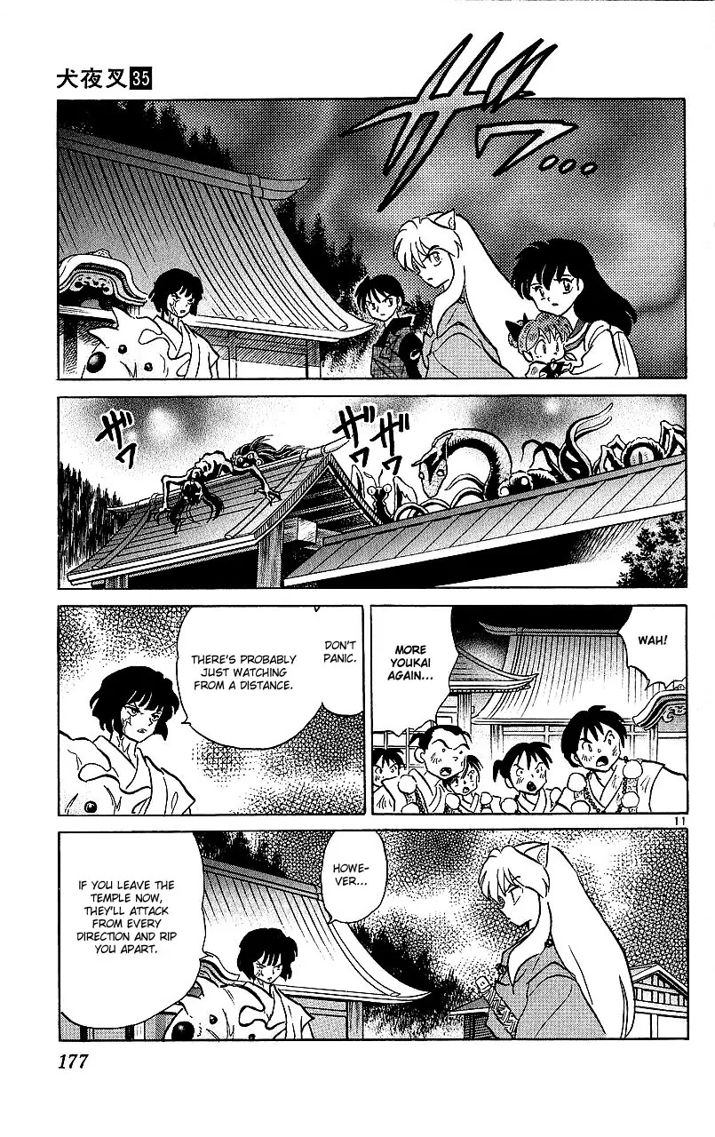 InuYasha Chapter 348 page 12 - Chapter 348: Grotesque Arm