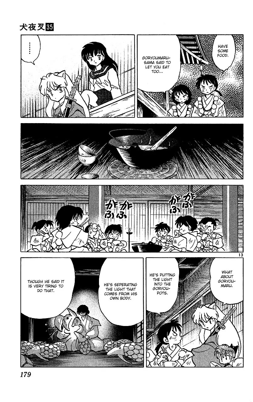 InuYasha Chapter 348 page 14 - Chapter 348: Grotesque Arm