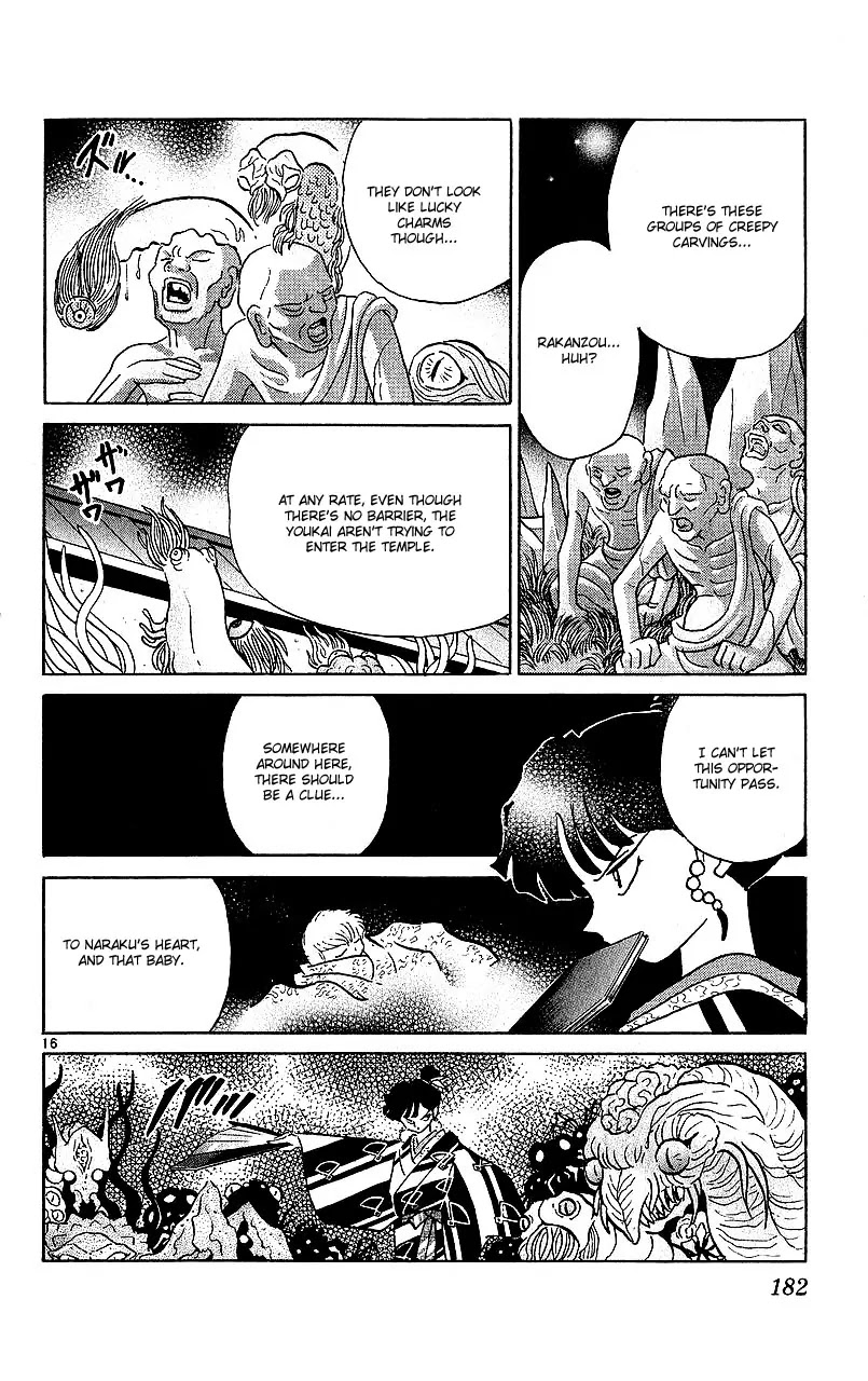 InuYasha Chapter 348 page 17 - Chapter 348: Grotesque Arm