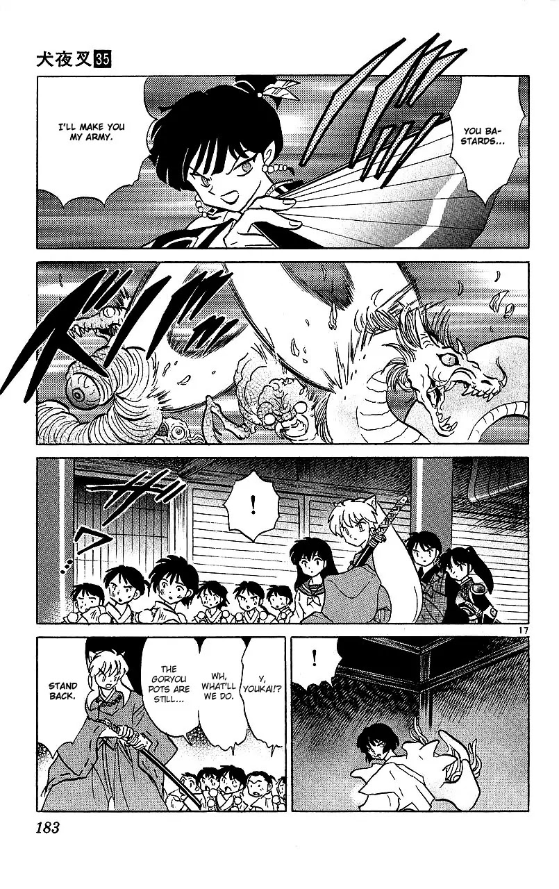 InuYasha Chapter 348 page 18 - Chapter 348: Grotesque Arm