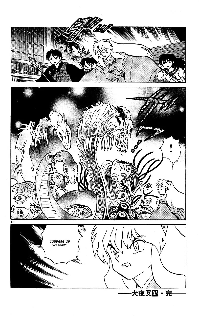 InuYasha Chapter 348 page 19 - Chapter 348: Grotesque Arm