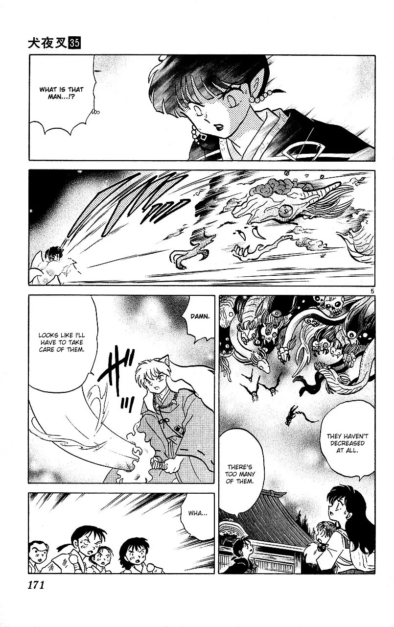 InuYasha Chapter 348 page 6 - Chapter 348: Grotesque Arm