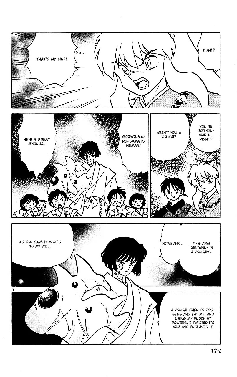 InuYasha Chapter 348 page 9 - Chapter 348: Grotesque Arm