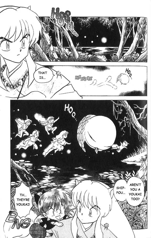 InuYasha Chapter 35 page 12 - Chapter 35: Little Poltergeist