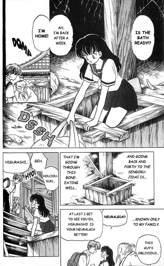 InuYasha Chapter 35 page 3 - Chapter 35: Little Poltergeist