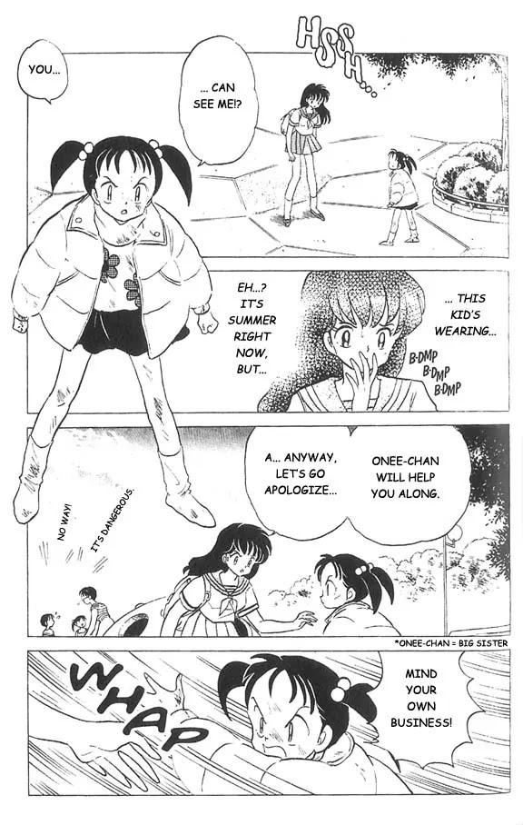 InuYasha Chapter 35 page 8 - Chapter 35: Little Poltergeist