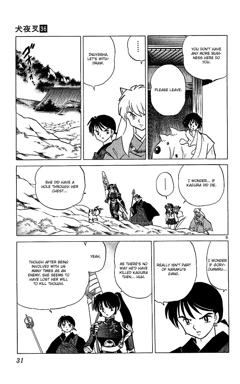 InuYasha Chapter 350 page 10 - Chapter 350: Kagura's Life