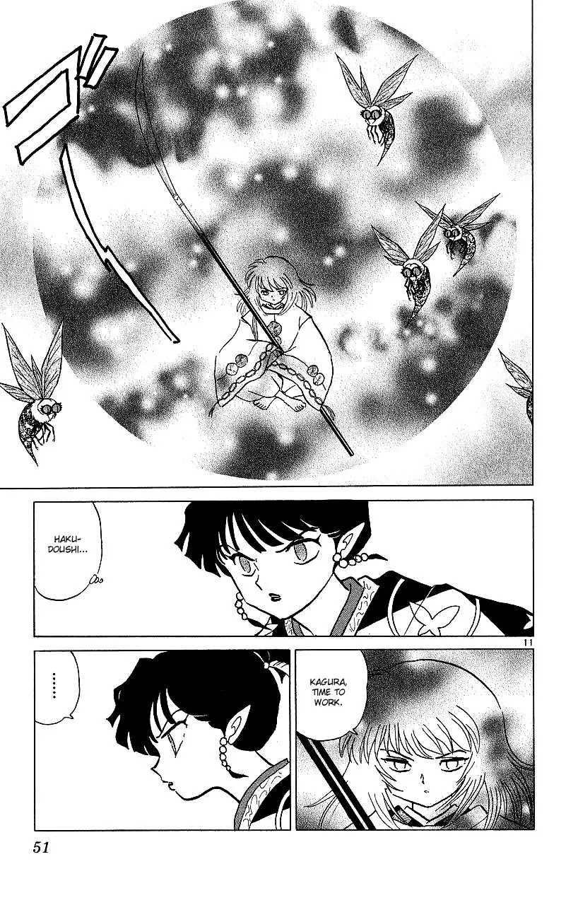 InuYasha Chapter 351 page 12 - Chapter 351: Rakan Statues