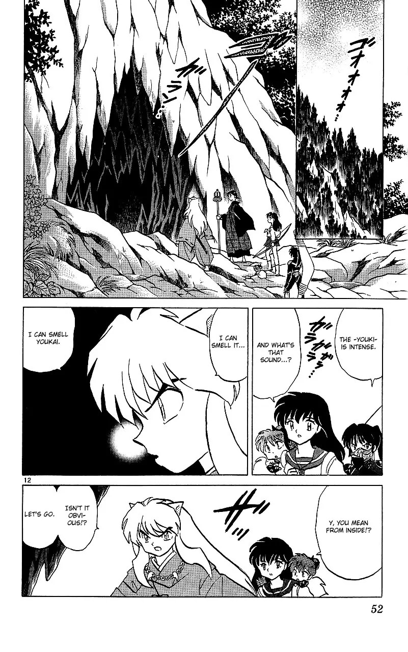 InuYasha Chapter 351 page 13 - Chapter 351: Rakan Statues