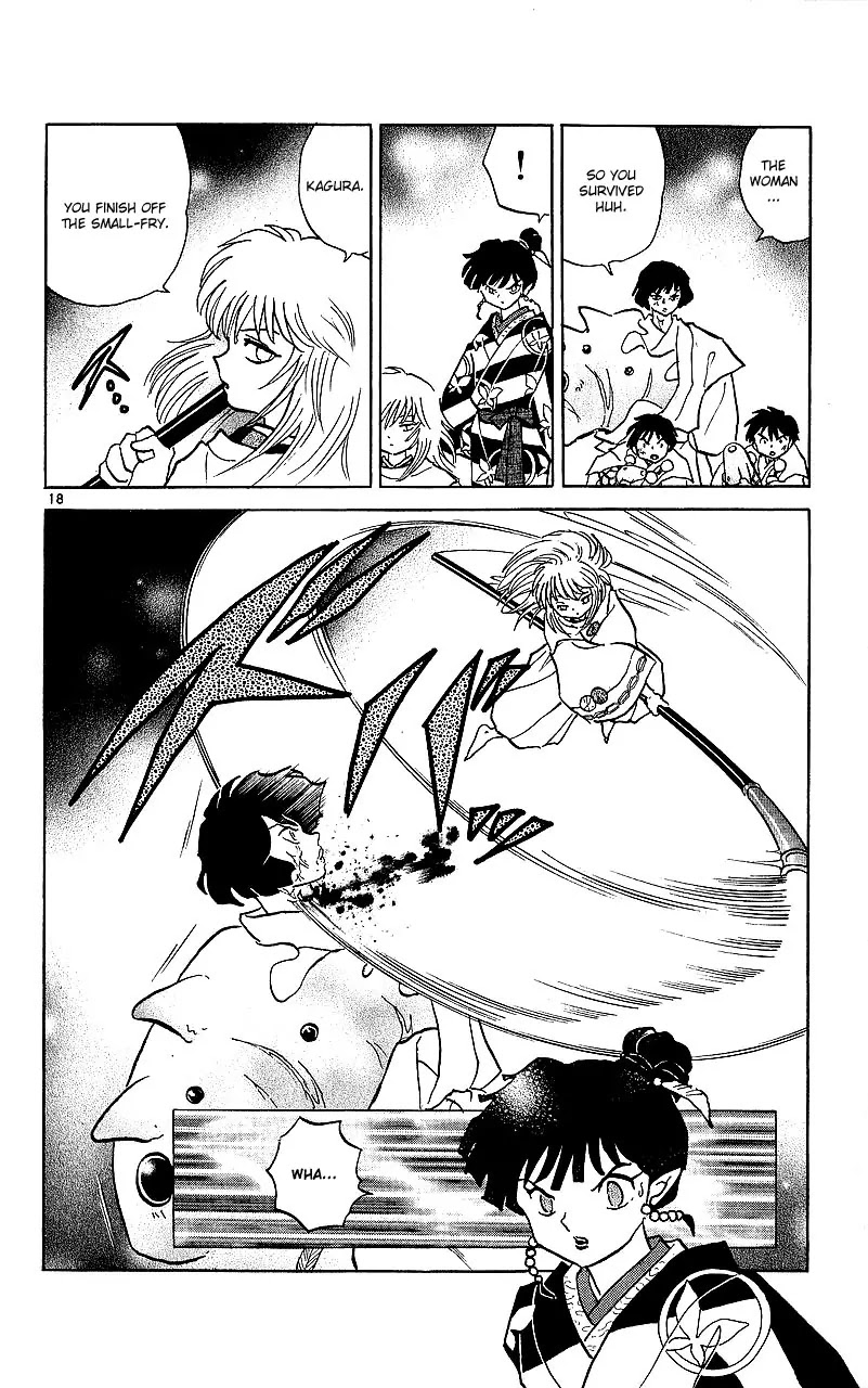 InuYasha Chapter 351 page 19 - Chapter 351: Rakan Statues