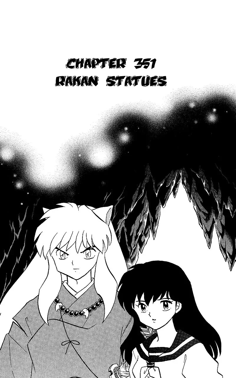 InuYasha Chapter 351 page 2 - Chapter 351: Rakan Statues