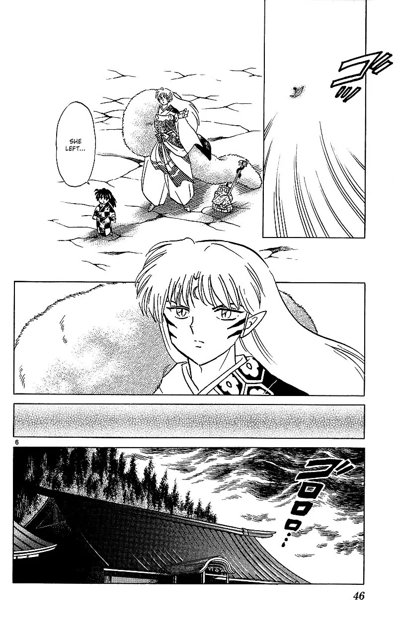 InuYasha Chapter 351 page 7 - Chapter 351: Rakan Statues