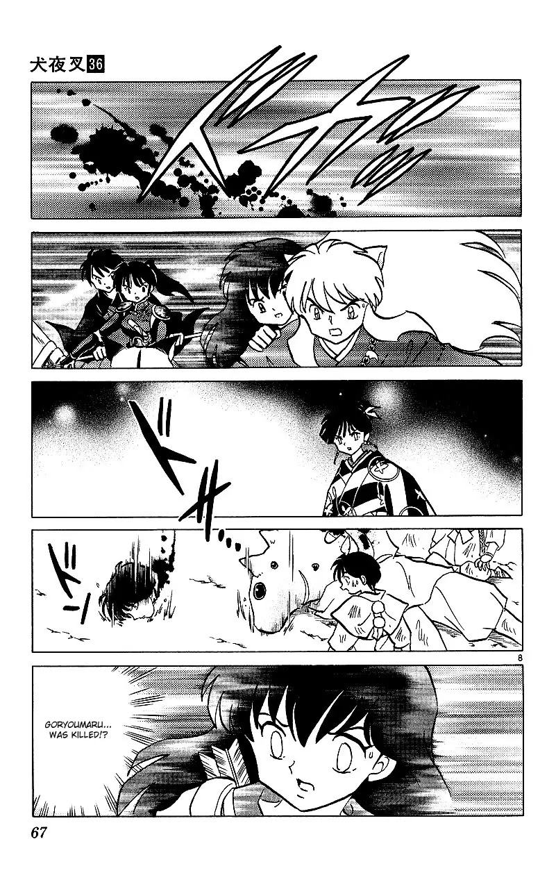 InuYasha Chapter 352 page 10 - Chapter 352: Death Of Goryoumaru