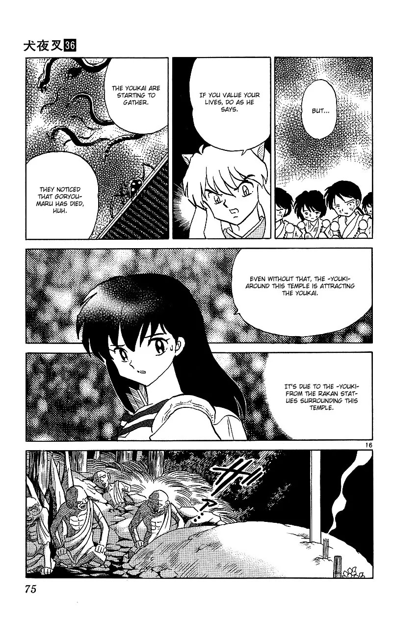 InuYasha Chapter 352 page 18 - Chapter 352: Death Of Goryoumaru