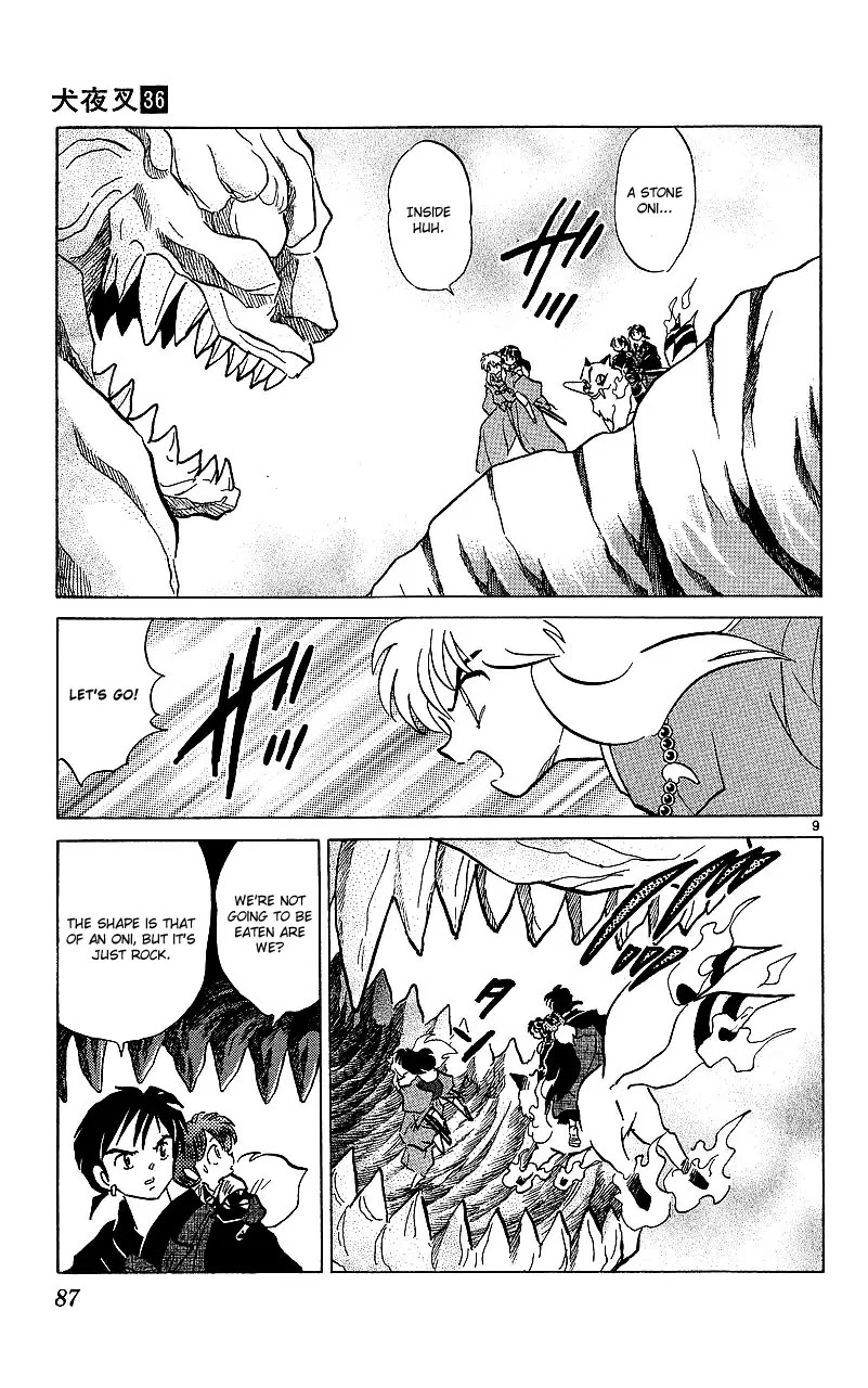 InuYasha Chapter 353 page 10 - Chapter 353: Stone Oni