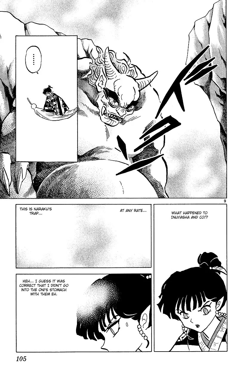 InuYasha Chapter 354 page 10 - Chapter 354: Unbreakable Wall