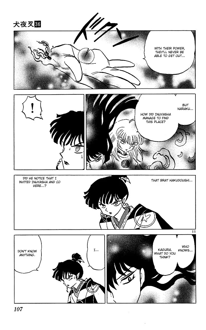 InuYasha Chapter 354 page 12 - Chapter 354: Unbreakable Wall