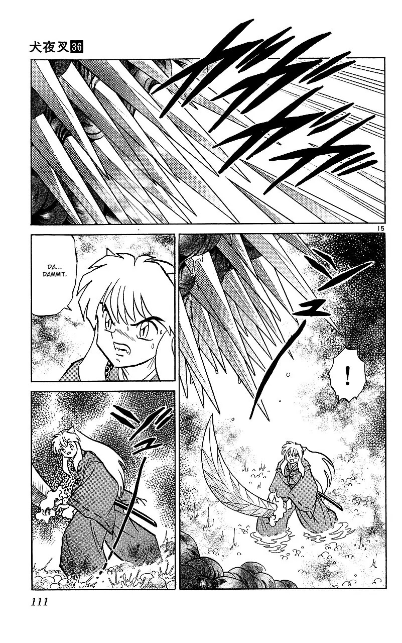 InuYasha Chapter 354 page 16 - Chapter 354: Unbreakable Wall