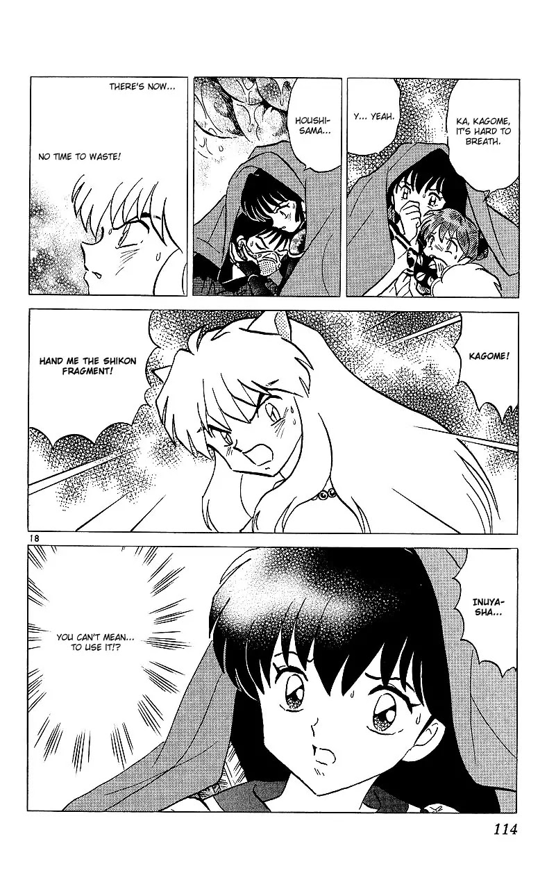 InuYasha Chapter 354 page 19 - Chapter 354: Unbreakable Wall