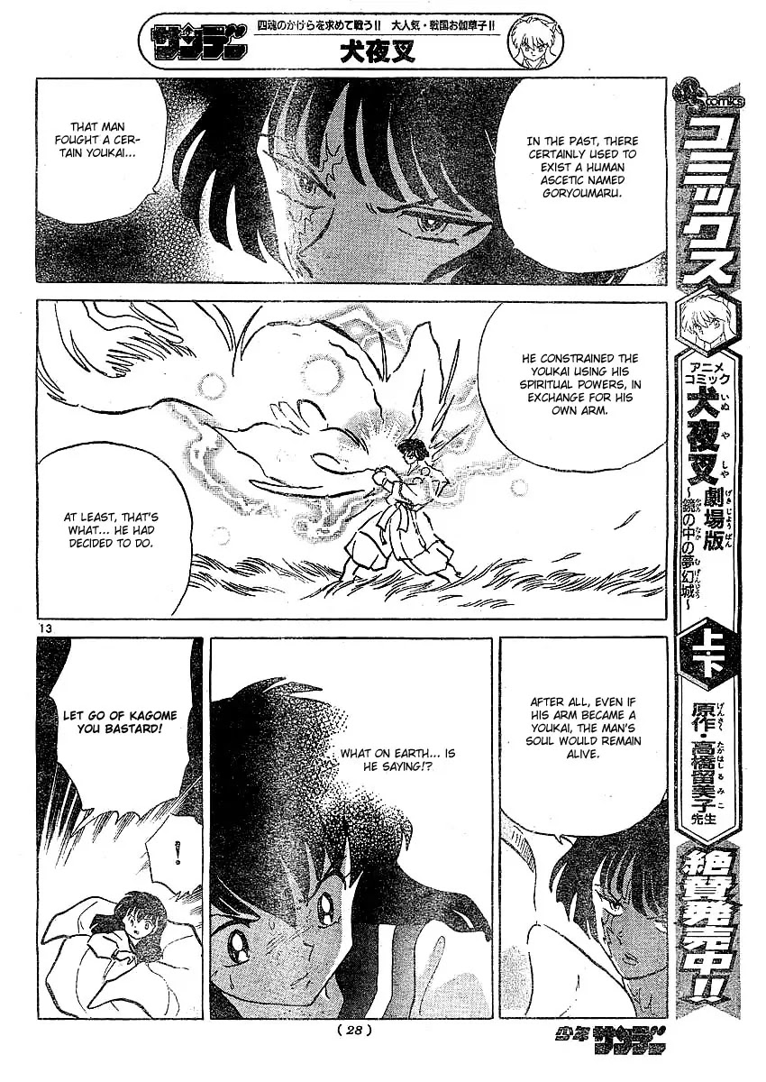 InuYasha Chapter 363 page 14 - Chapter 363: The Truth Behind Goryoumaru