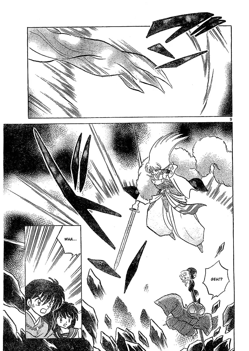 InuYasha Chapter 365 page 10 - Chapter 365: Vanished Youki