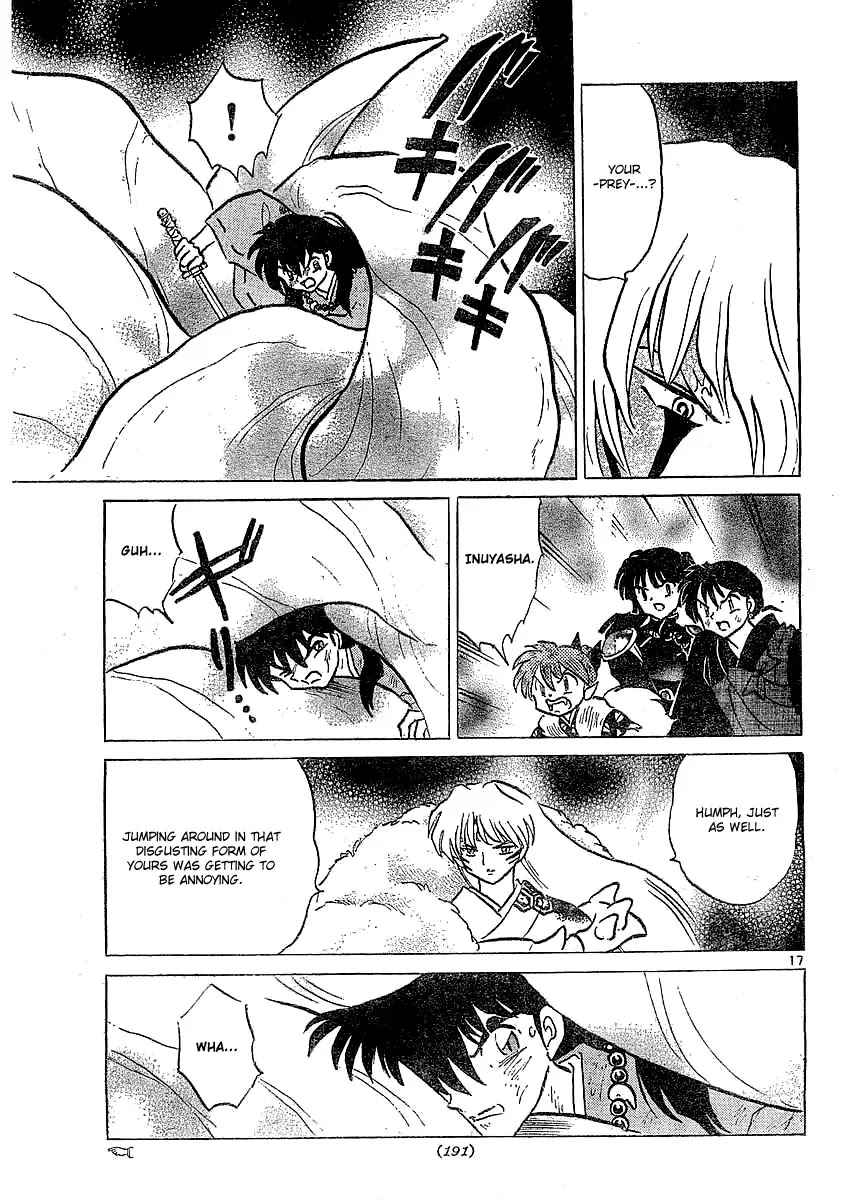 InuYasha Chapter 365 page 18 - Chapter 365: Vanished Youki