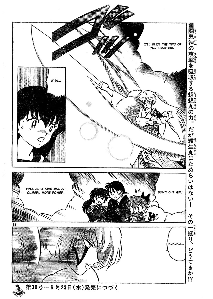 InuYasha Chapter 365 page 19 - Chapter 365: Vanished Youki