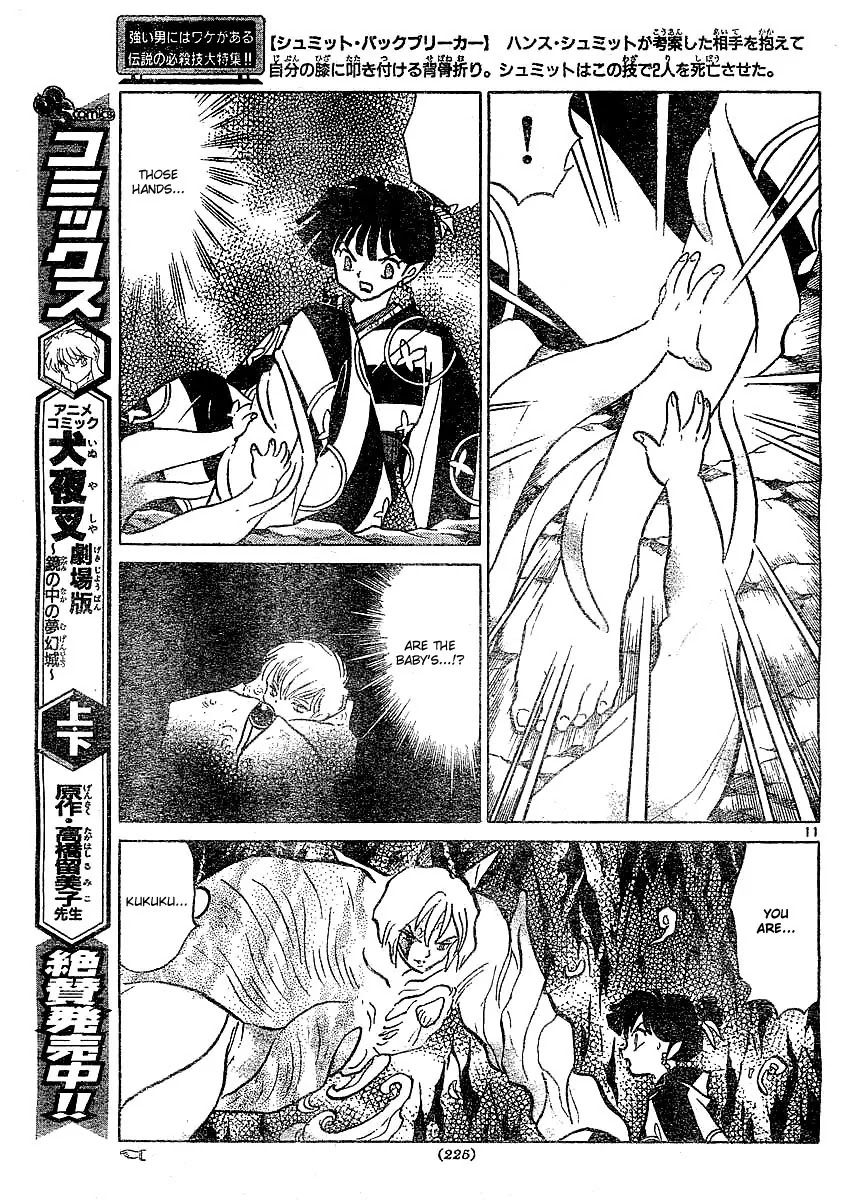 InuYasha Chapter 367 page 12 - Chapter 367: The Babys Location
