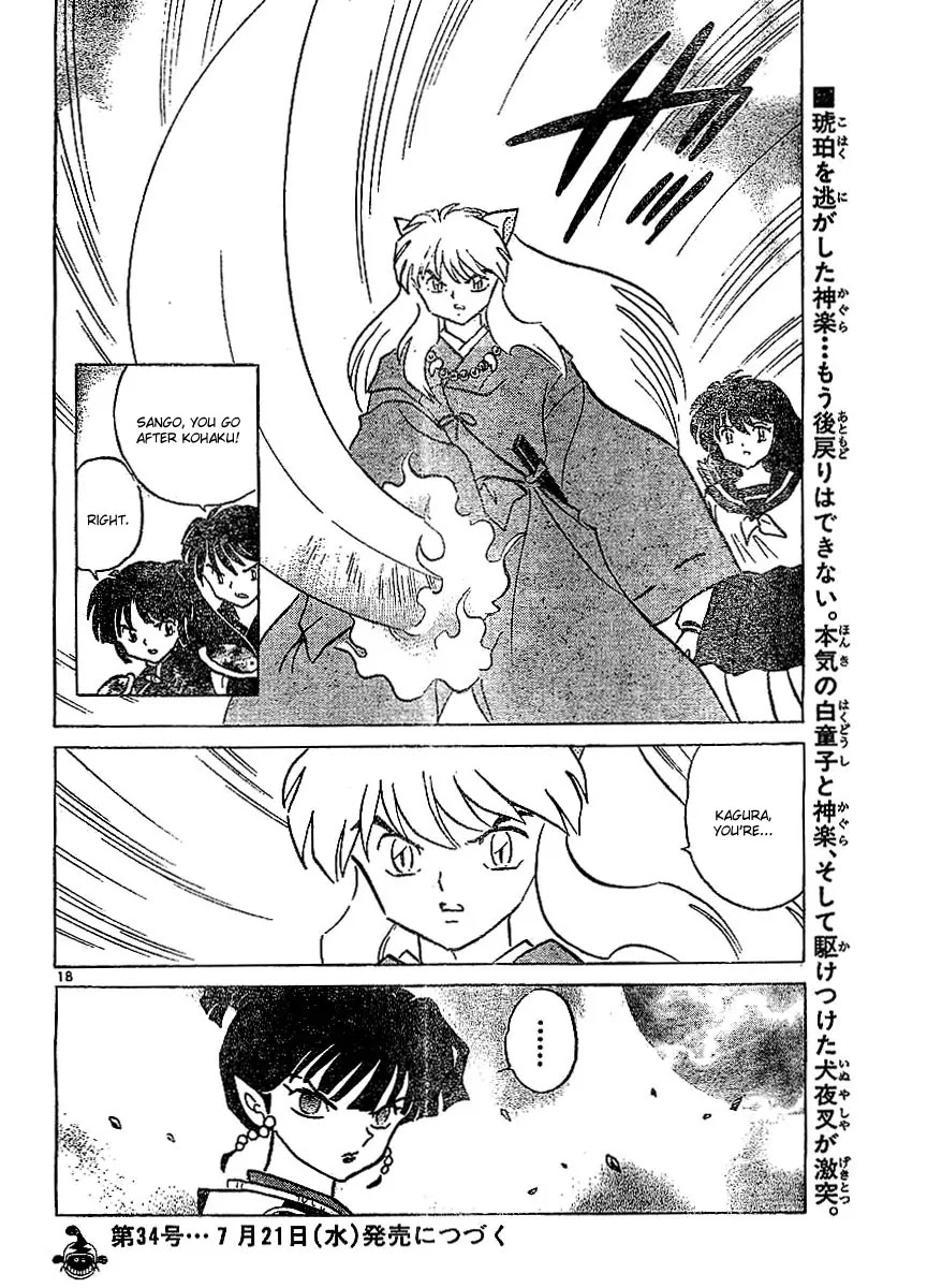 InuYasha Chapter 368 page 19 - Chapter 368: Kaguras Decision