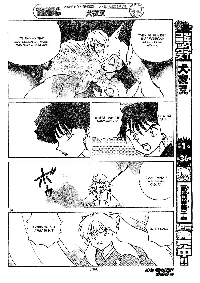 InuYasha Chapter 369 page 11 - Chapter 369: Hakudoushis True Intentions