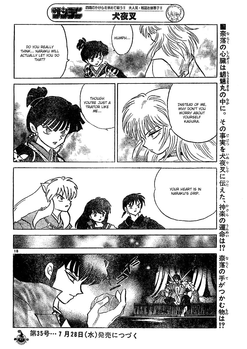 InuYasha Chapter 369 page 19 - Chapter 369: Hakudoushis True Intentions