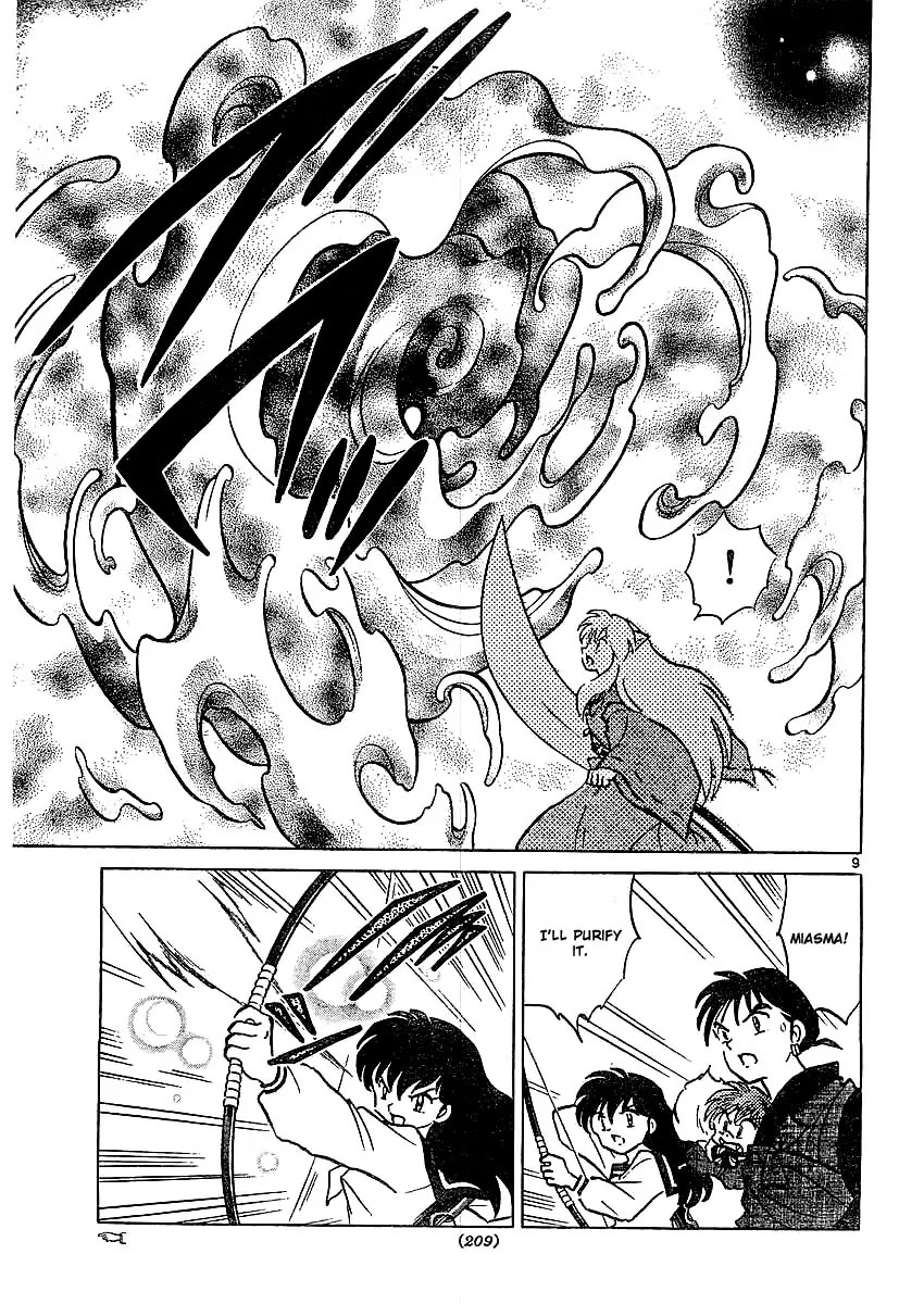 InuYasha Chapter 370 page 10 - Chapter 370: The End Of Hakudoushi