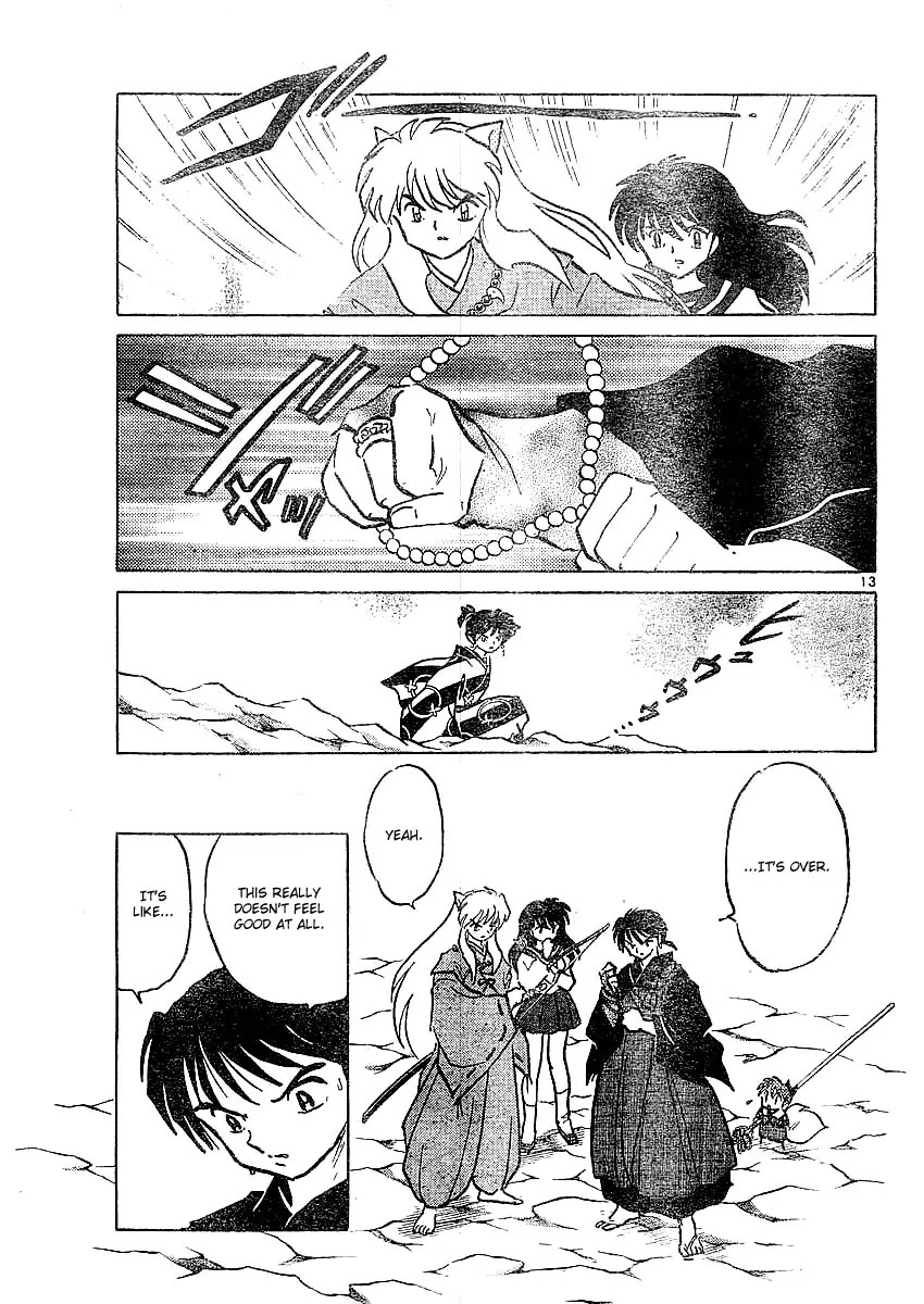 InuYasha Chapter 370 page 14 - Chapter 370: The End Of Hakudoushi