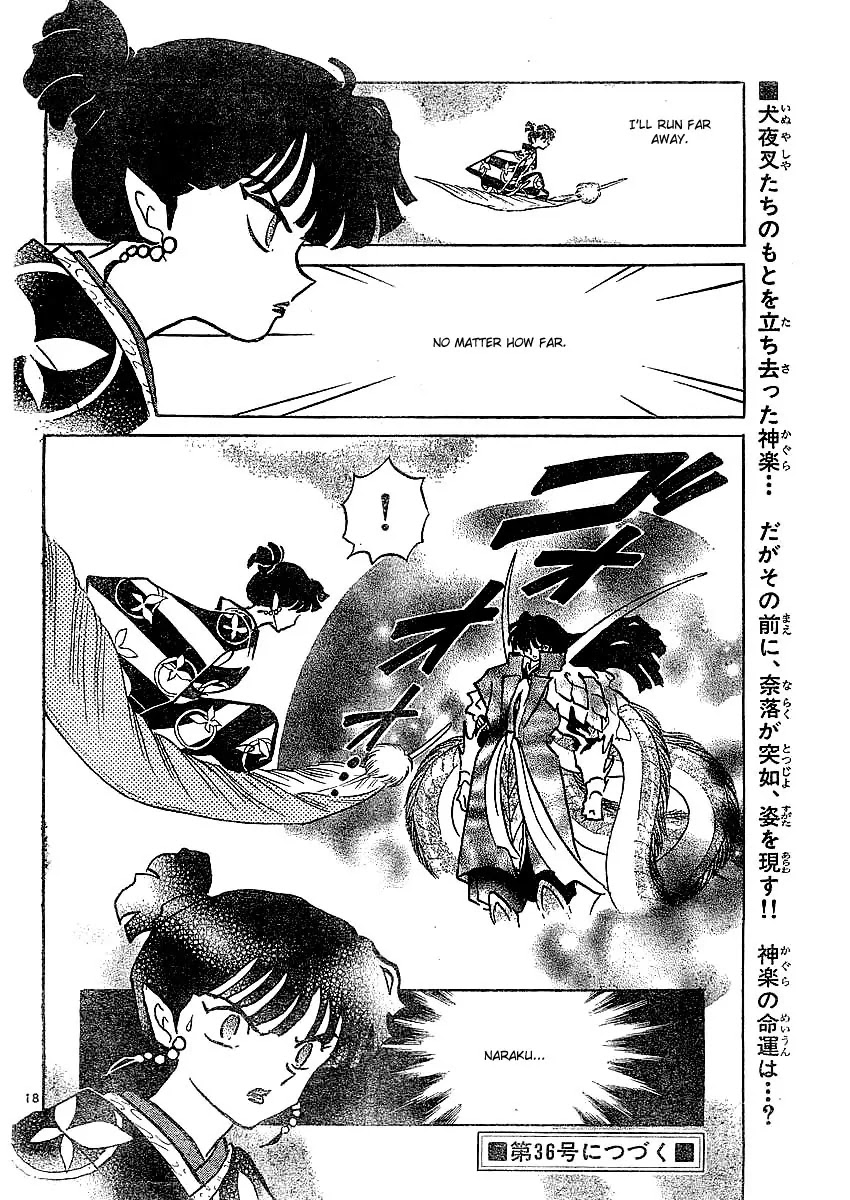 InuYasha Chapter 370 page 19 - Chapter 370: The End Of Hakudoushi