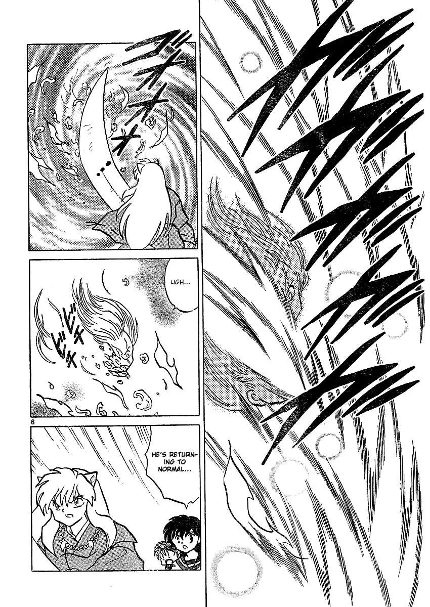 InuYasha Chapter 370 page 7 - Chapter 370: The End Of Hakudoushi