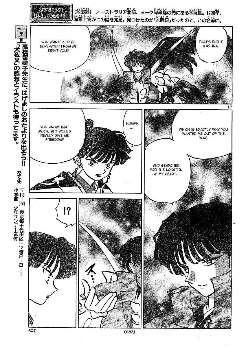 InuYasha Chapter 371 page 18 - Chapter 371: Kaguras Heart