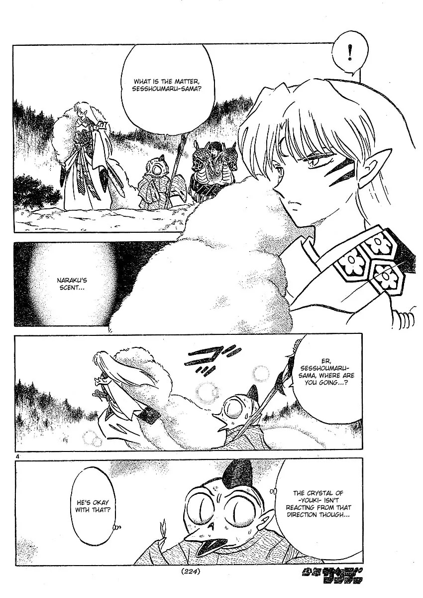 InuYasha Chapter 371 page 5 - Chapter 371: Kaguras Heart