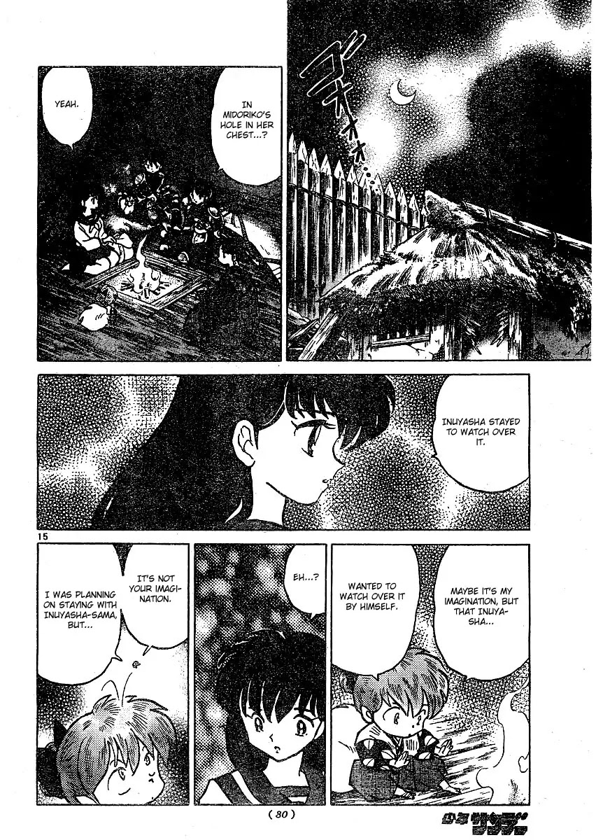 InuYasha Chapter 375 page 16 - Chapter 375: Hole In The Chest