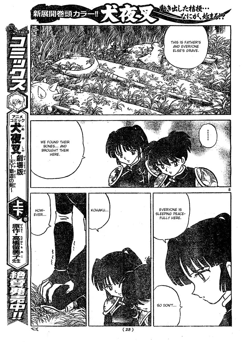 InuYasha Chapter 375 page 9 - Chapter 375: Hole In The Chest