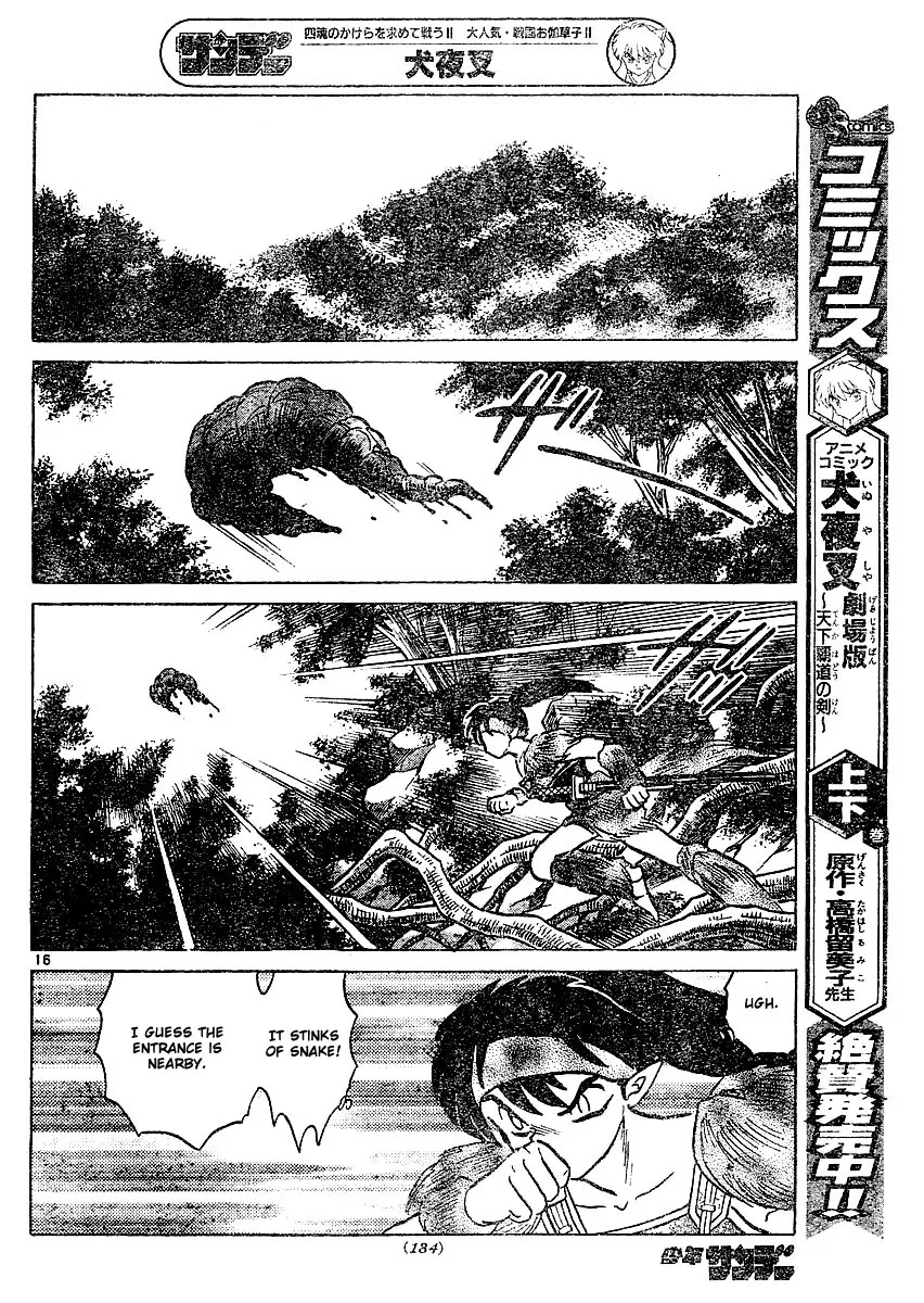 InuYasha Chapter 378 page 17 - Chapter 378: Drochi Nest