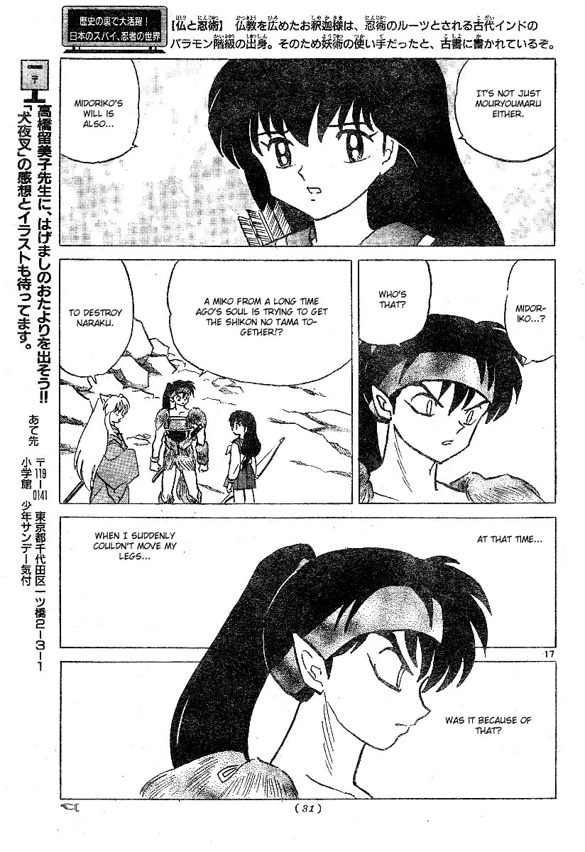 InuYasha Chapter 379 page 21 - Chapter 379: Strange Fragment