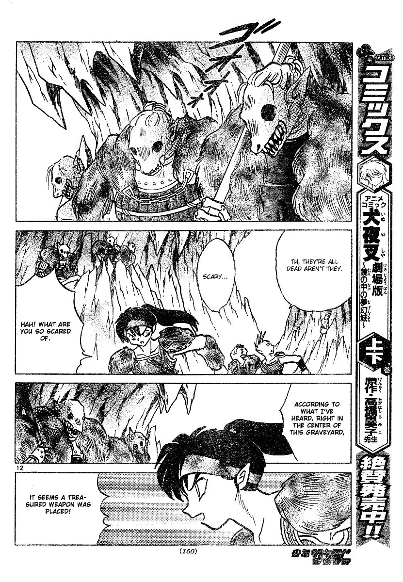 InuYasha Chapter 380 page 13 - Chapter 380: Wolves Graveyard