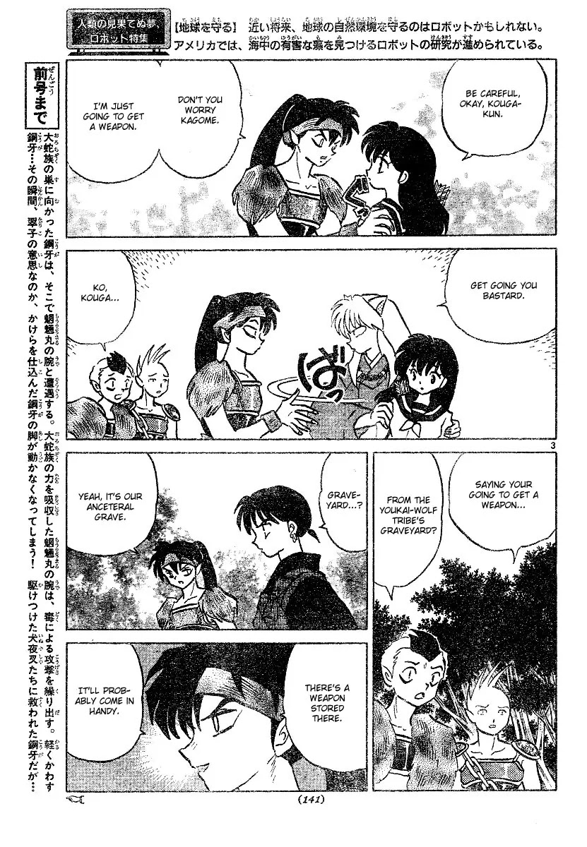 InuYasha Chapter 380 page 4 - Chapter 380: Wolves Graveyard