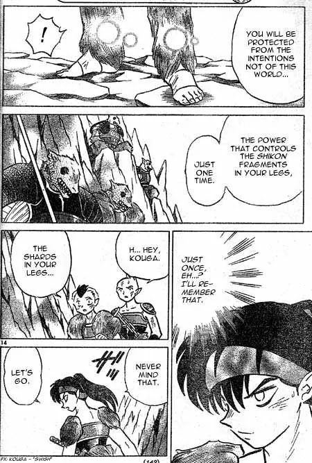 InuYasha Chapter 382 page 14 - Chapter 382: Goraishi