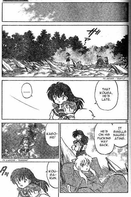 InuYasha Chapter 382 page 15 - Chapter 382: Goraishi