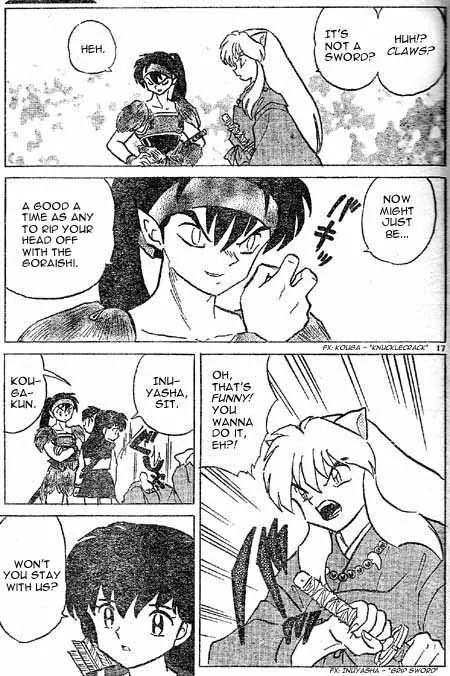 InuYasha Chapter 382 page 17 - Chapter 382: Goraishi